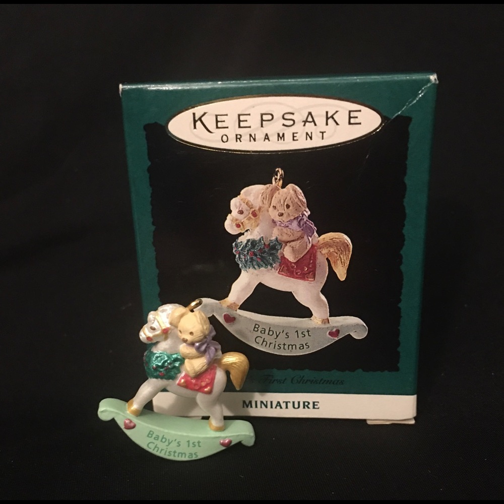 Baby's First Christmas Ornament